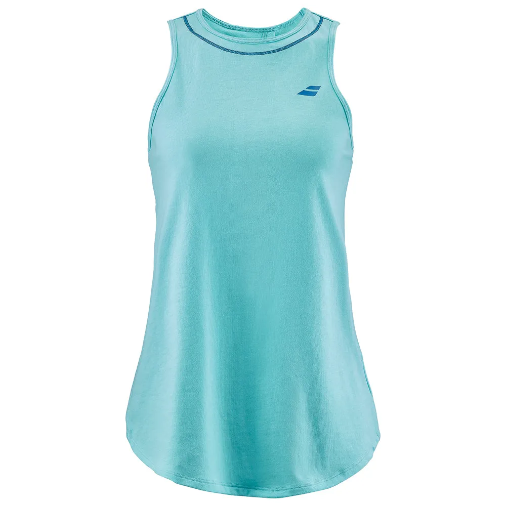 Babolat Exercise Cotton Tank (Ladies) - Angel Blue