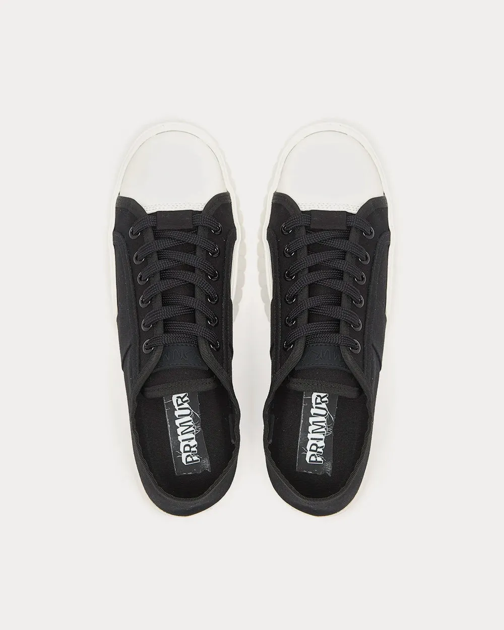 Divid Black & White Low Top Sneakers