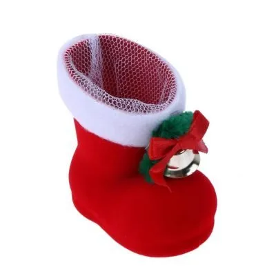Mini Santa Candy Boots-Decor