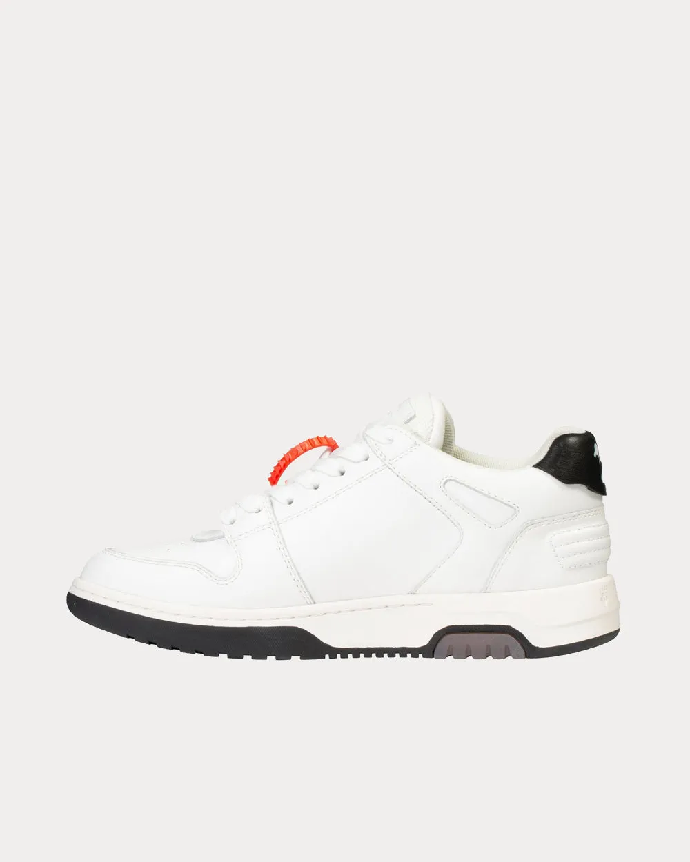 Out Of Office "OOO" White / Black Low Top Sneakers