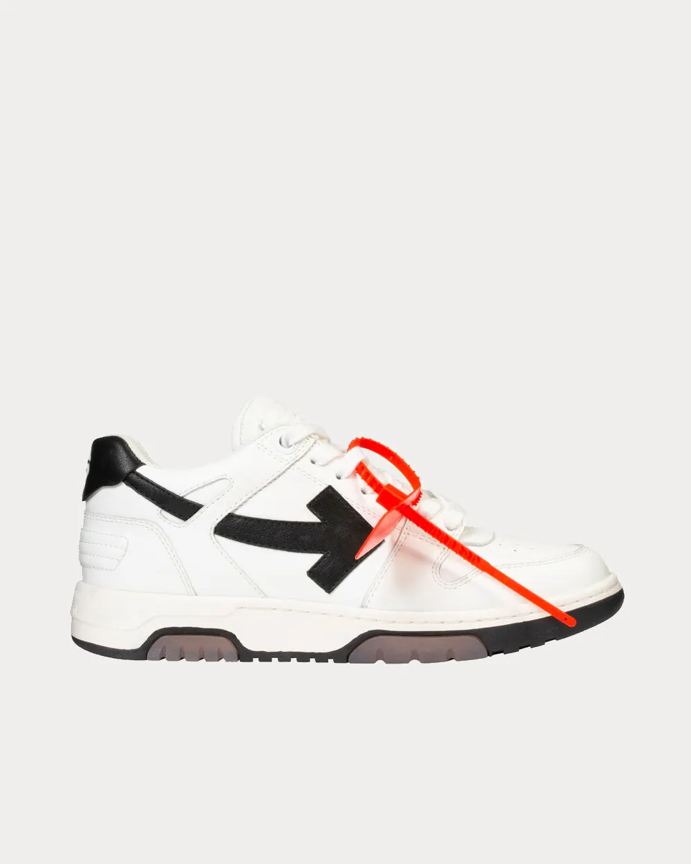 Out Of Office "OOO" White / Black Low Top Sneakers
