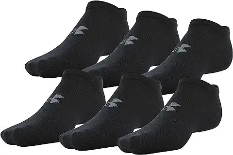 Premium Cotton Ankle Socks (12 Pairs)-Black