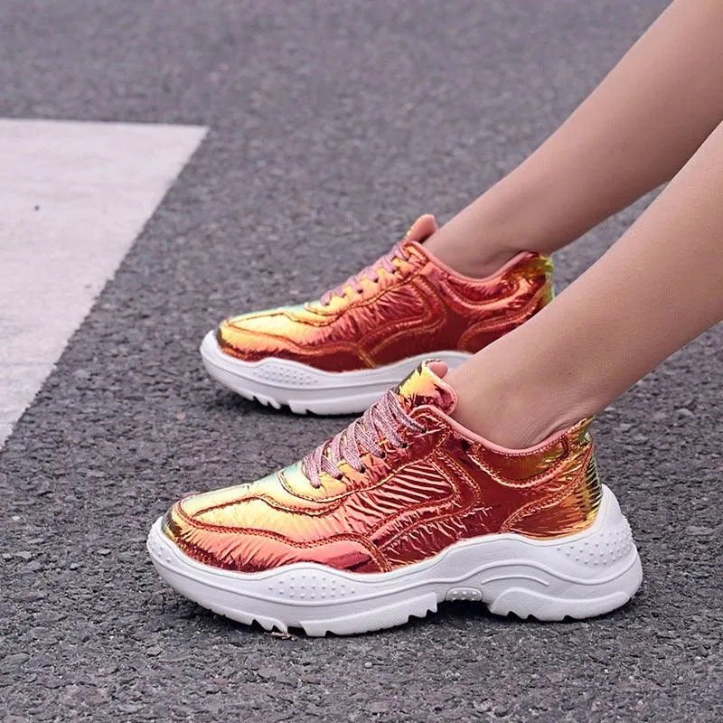 Summer wild bright women's shoes Korean trend hot sale shoes