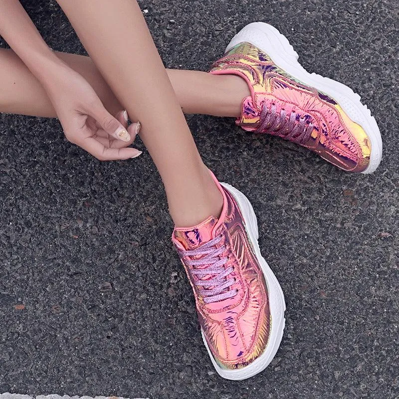 Summer wild bright women's shoes Korean trend hot sale shoes